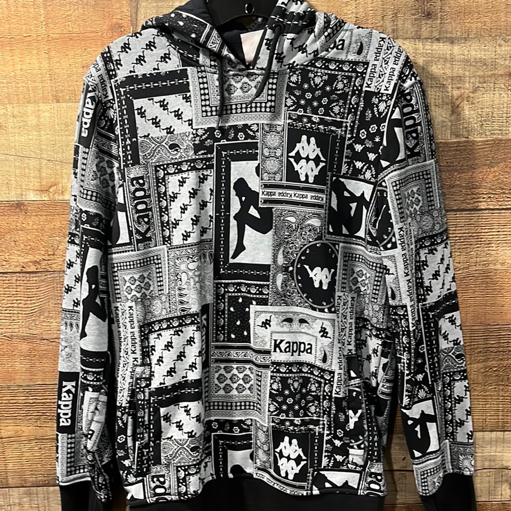 Kappa hooded sweatshirt men's medium